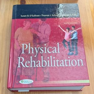 Physical Rehabilitation Book by - Red Cover